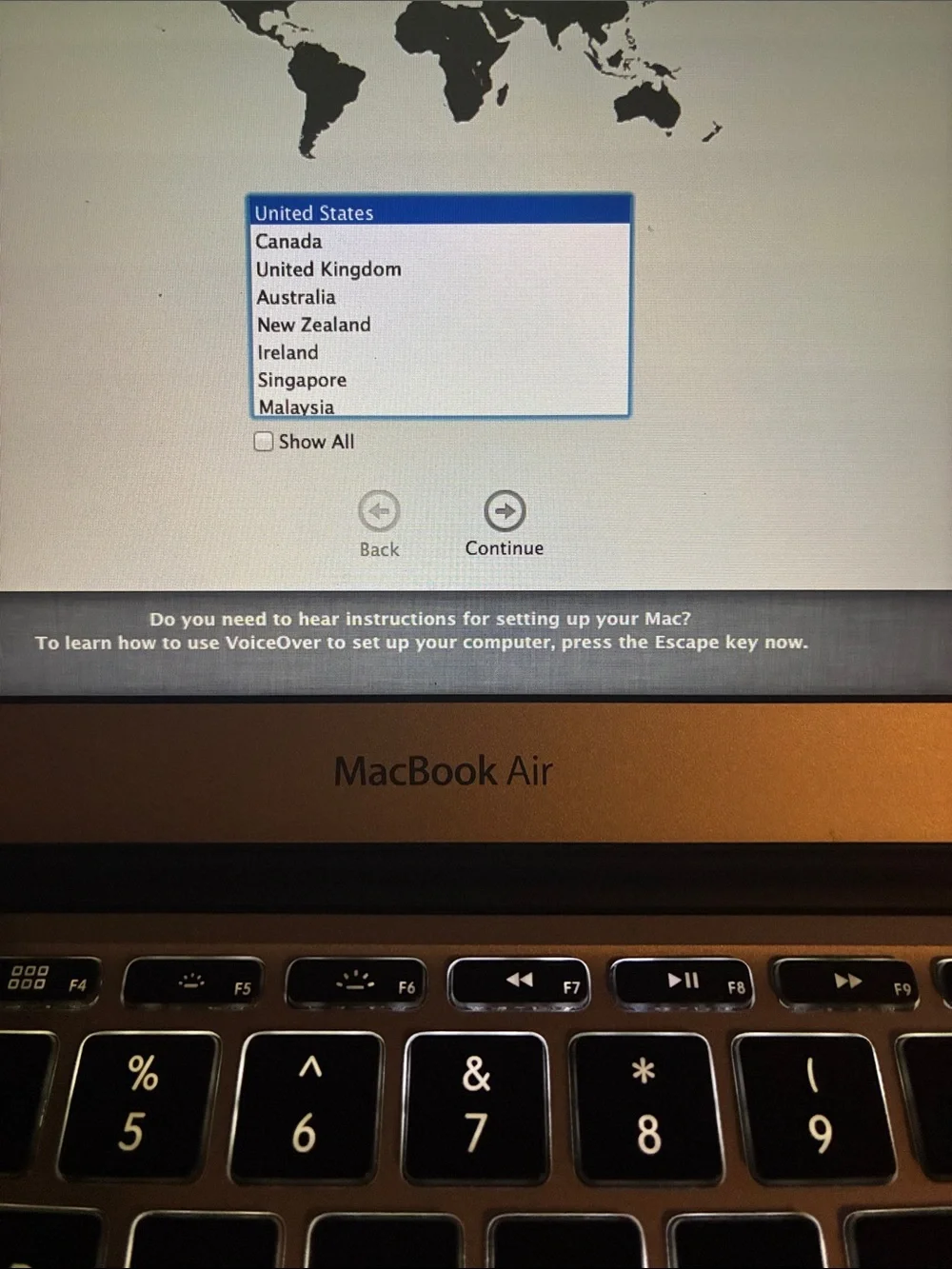 Apple MacBook Air 11” in Silver with Backlit Black Keyboard